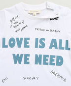 Little Love Manifesto T-shirt - Streetwear - White