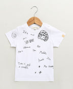 Doodle Daydream T-shirt - Streetwear - White