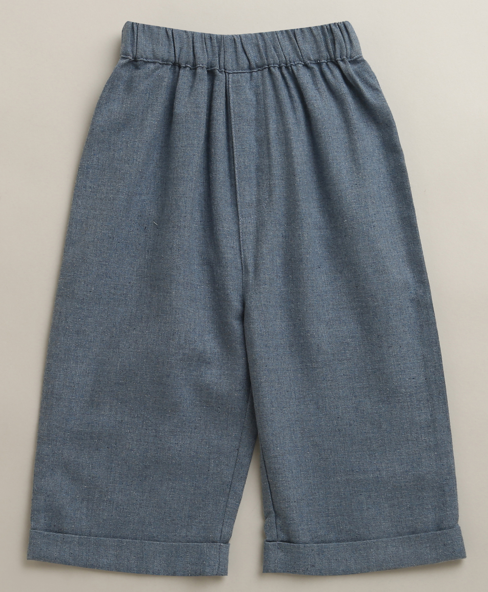 Little Sailor Cotton Co-ord Set- Blue & White