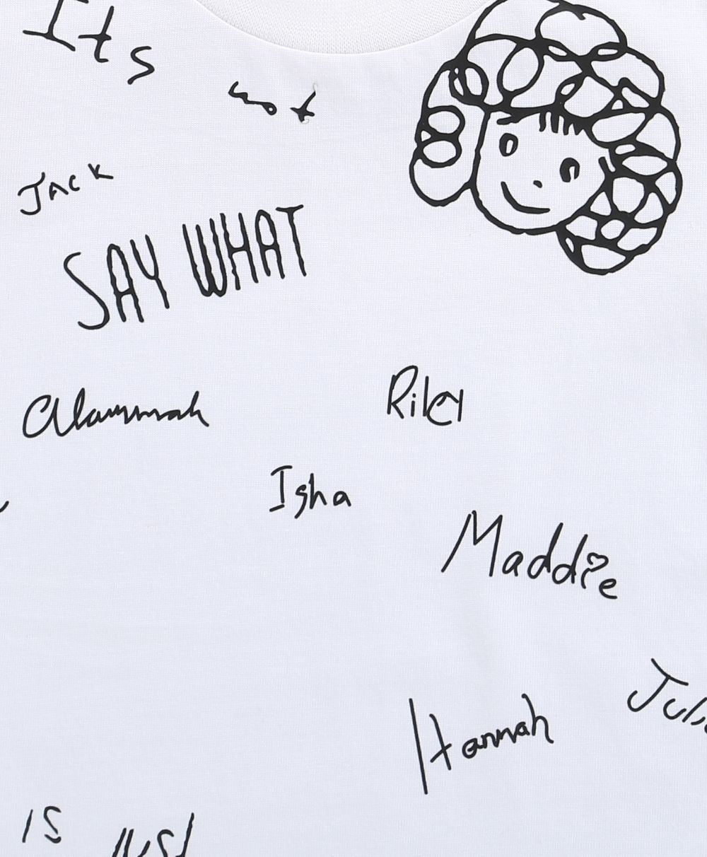 Doodle Daydream T-shirt - Streetwear - White