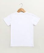 Love & Relax Graphic Cotton T-shirt - Streetwear - White