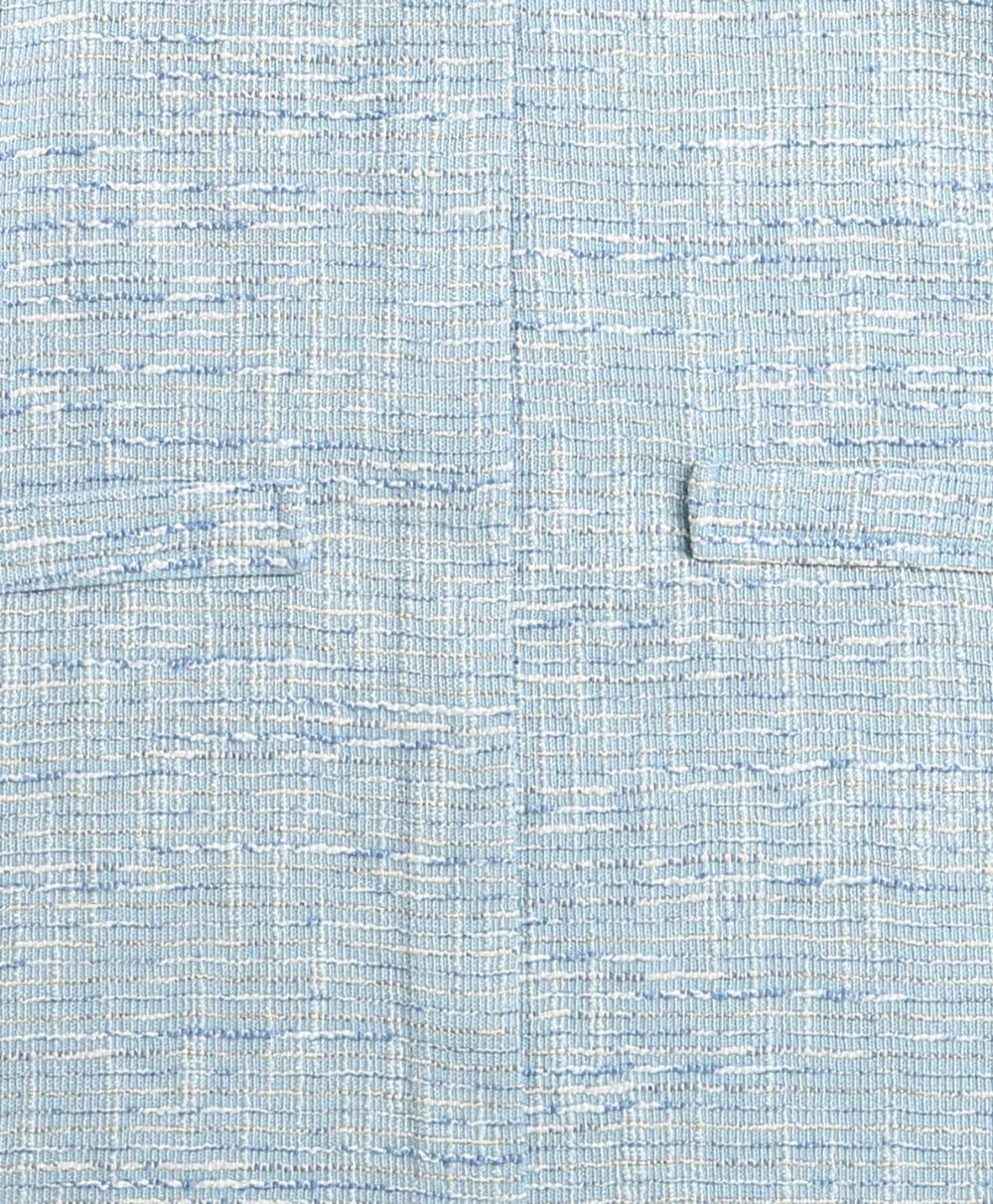 Baby Blue Sleeveless A-line Dress - Baby Blue