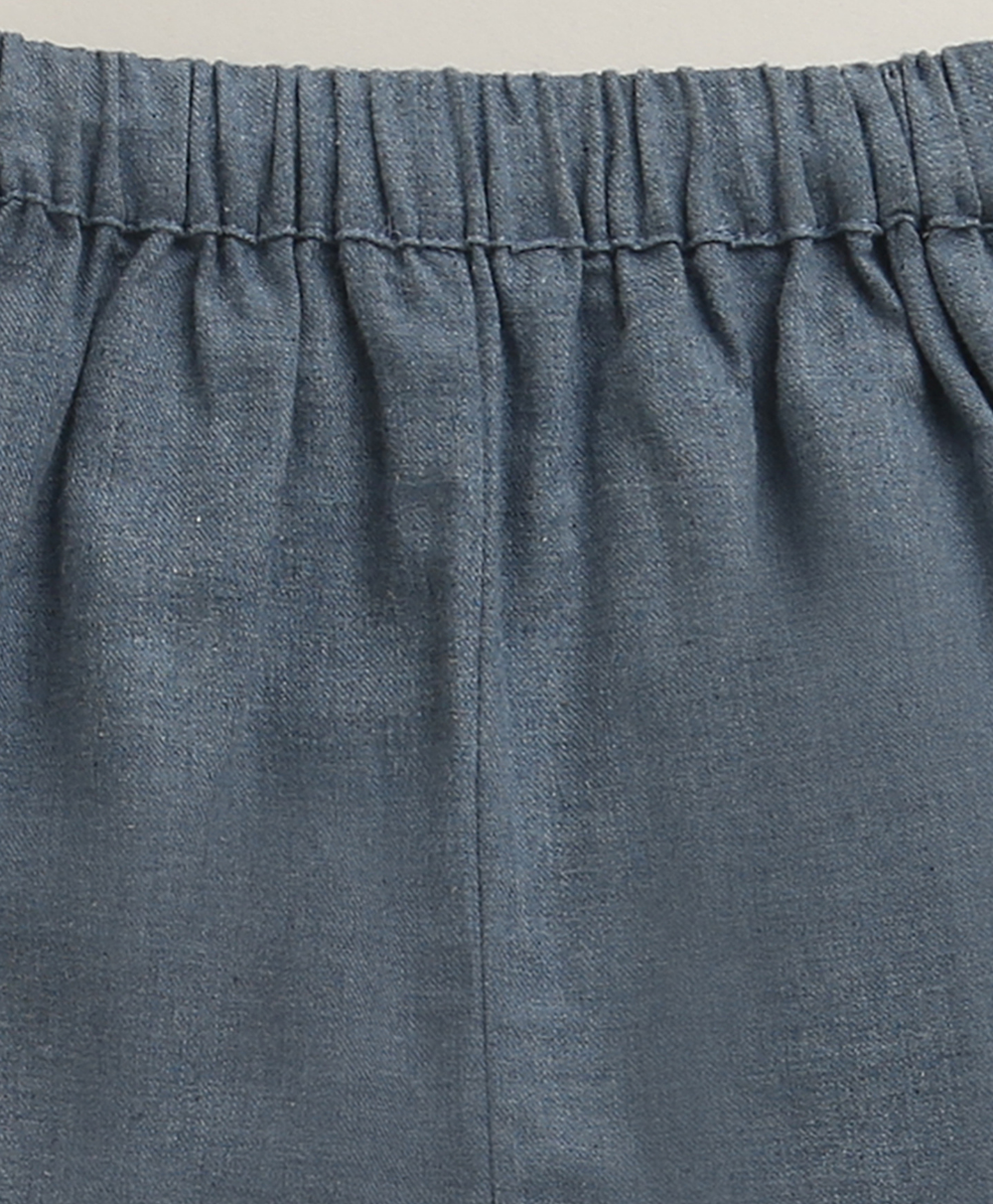 Little Sailor Cotton Co-ord Set- Blue & White