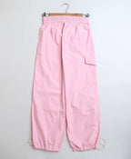 Girls Cargo Pants - Baby Pink
