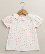 Sugar Blossom Organic Cotton Co-ord Set – White
