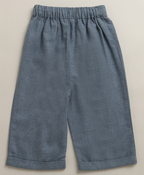 Little Sailor Cotton Co-ord Set- Blue & White