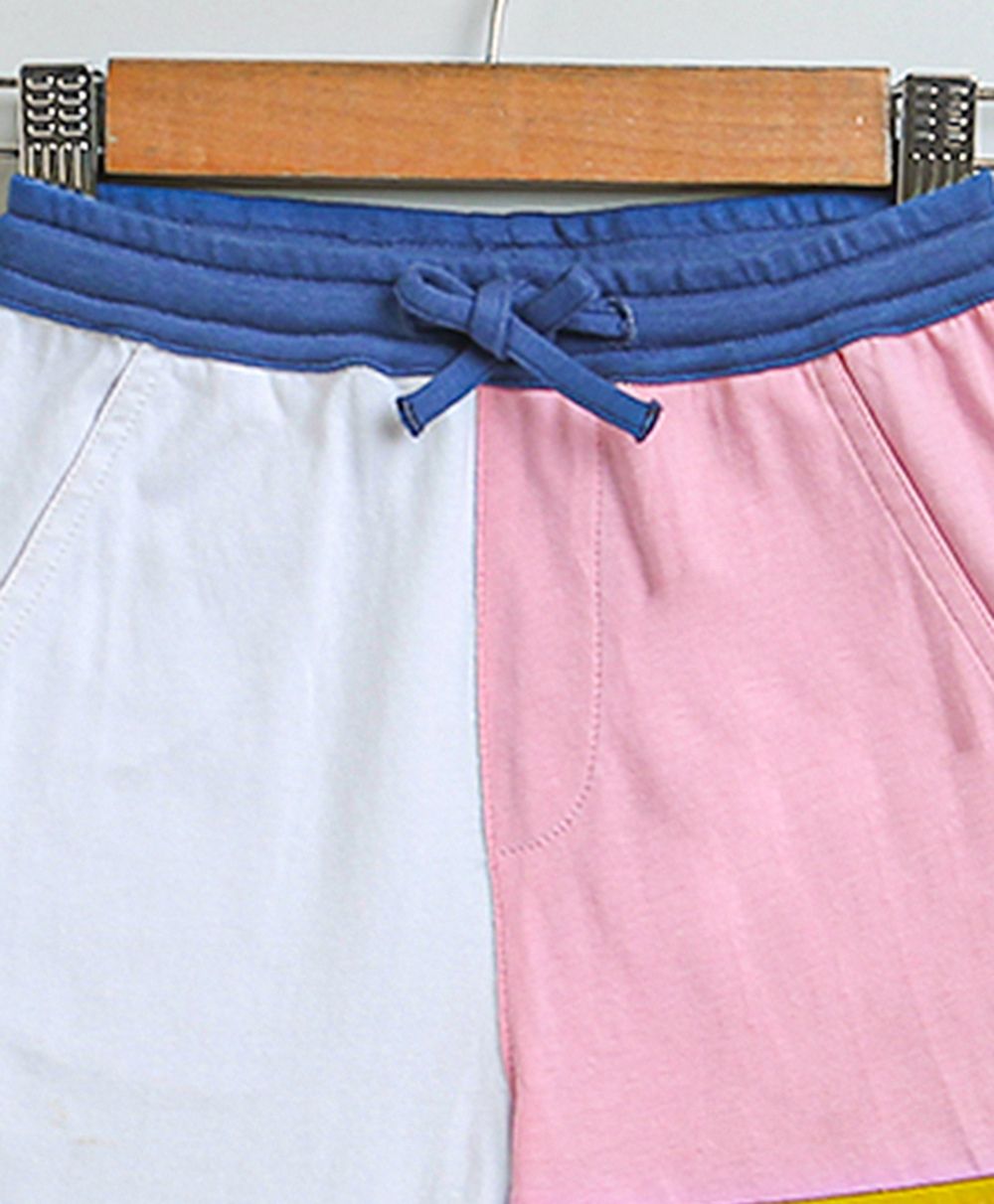 Unisex Tonal T-Shirt & Shorts Co-ord Set - Multicoloured