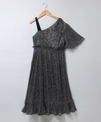 Off-shoulder Dress - Black