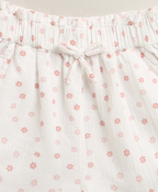 Sugar Blossom Organic Cotton Co-ord Set – White