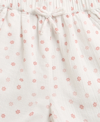 Sugar Blossom Organic Cotton Co-ord Set – White