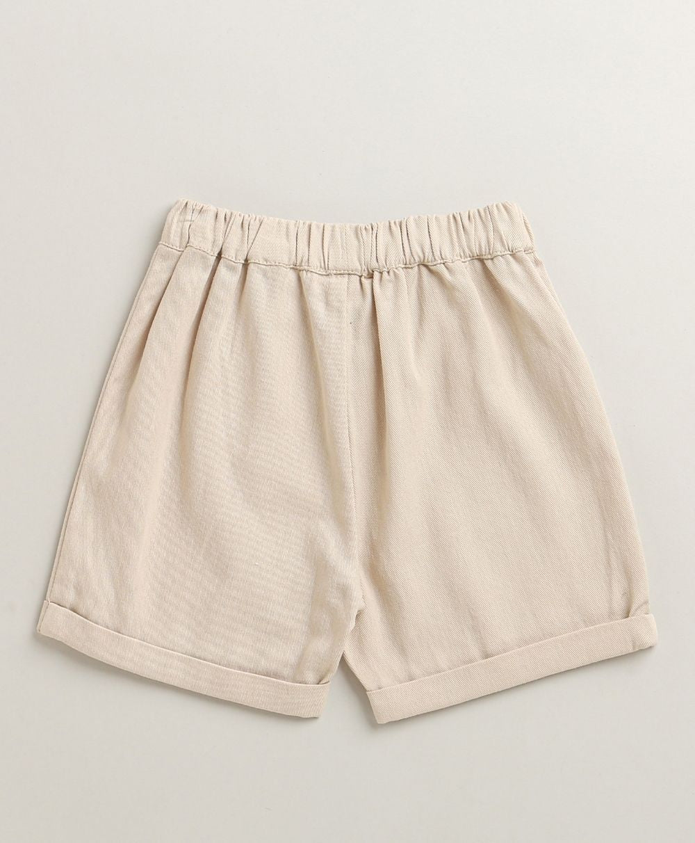 Baby Boys'  Denim and Beige Set - Blue & Beige