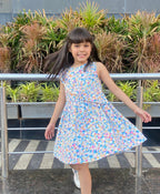 Floral Printed Dress - Multicoloured