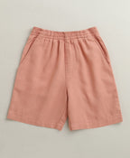 Baby Boys Tropical Bloom Cotton Co-ord Set - Orange & Peach