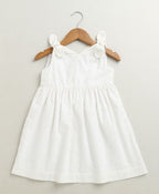 Daisy Breeze Organic Cotton Co-ord Set With a Hat - White