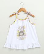 Floral Print Co-ord Set - White & Multicoloured