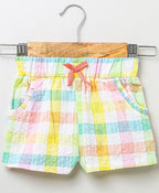 Multicoloured Checks Shorts - Multicoloured