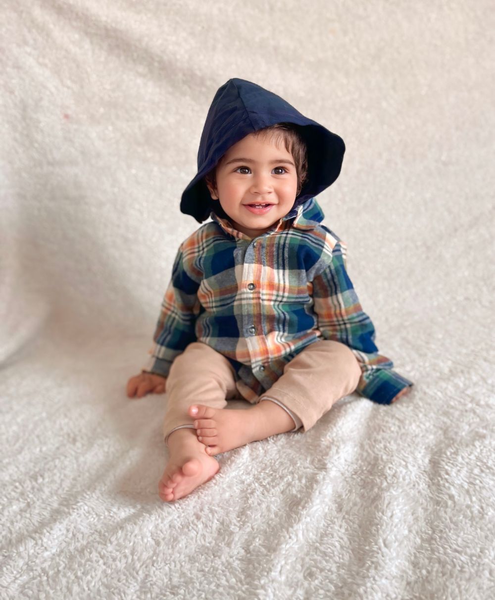 Checks Cotton Flannel Hoodie Long Sleeve Shirt Detachable Hoodie - Multicoloured