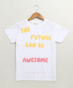 Awesome Future Cotton T-shirt Streetwear - White