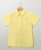Embroidered Shirt - Yellow