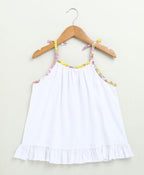 Floral Print Co-ord Set - White & Multicoloured