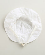Daisy Breeze Organic Cotton Co-ord Set With a Hat - White