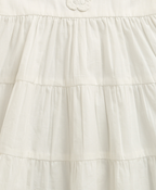 Snowdrop Sweetheart Organic Cotton Dress – White