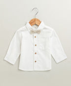 Baby Boys Gentleman Formal Set - White & Beige