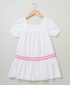 Cotton Dress - White