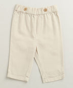 Baby Boys Gentleman Formal Set - White & Beige
