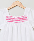 Cotton Dress - White