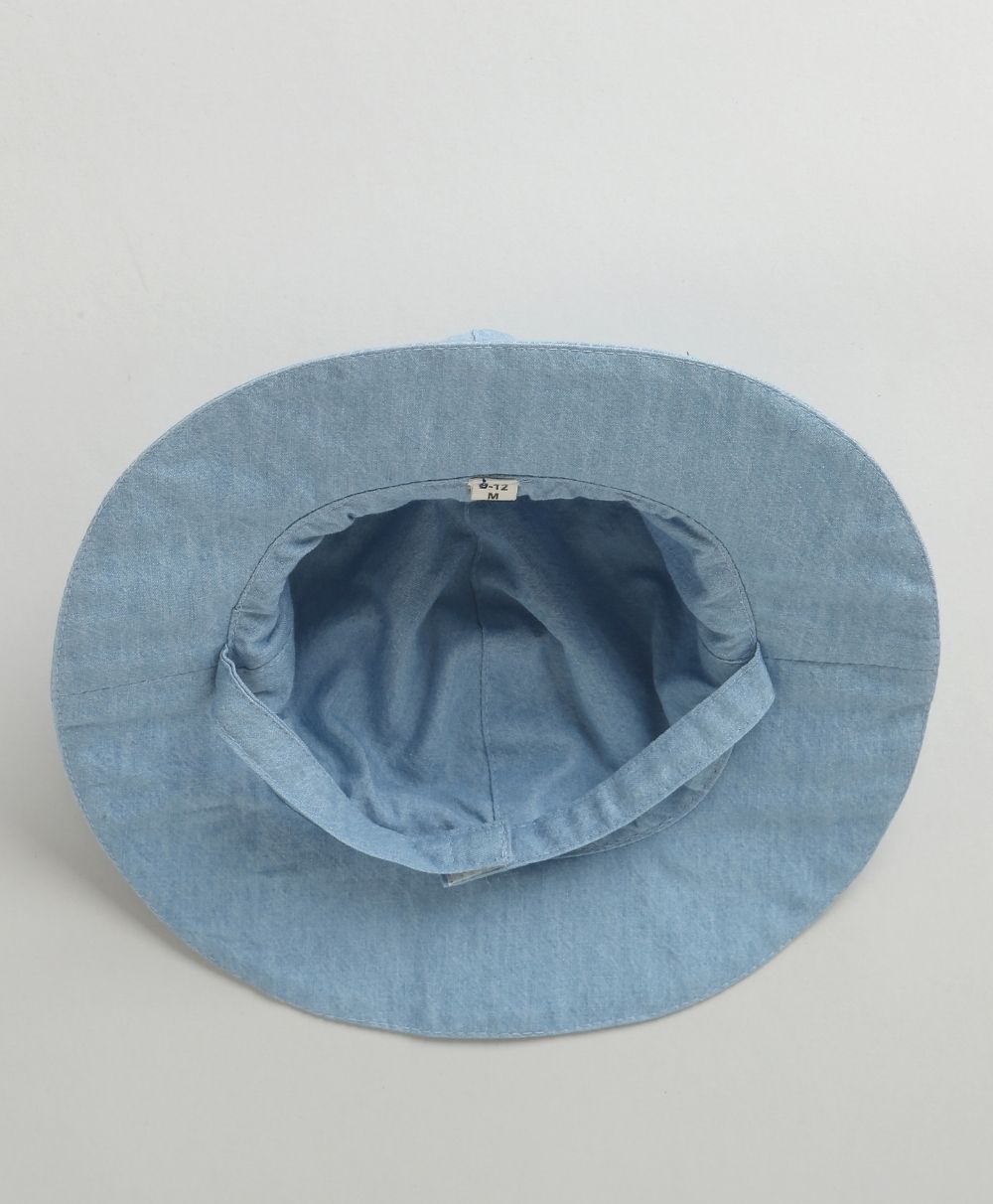 Unisex Junior Explorer Blue Hat - Light Blue