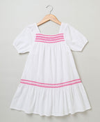 Cotton Dress - White