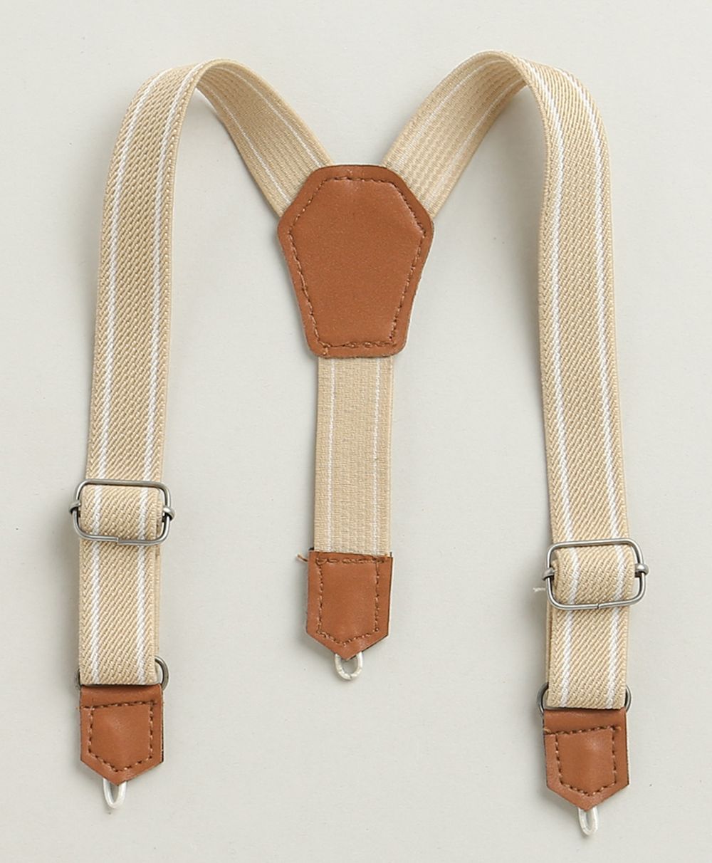 Baby Boys Gentleman Formal Set - White & Beige