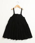 Midnight Velvet Charm Dress - Black