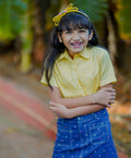 Embroidered Shirt - Yellow
