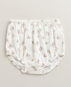 Sweetlme By AS Sweet Blossom Ruffle Organic Cotton Dress & Bloomer Set with Hairband - Off White