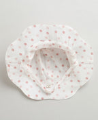 Soft Rose Garden Hat - White