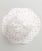 Soft Rose Garden Hat - White