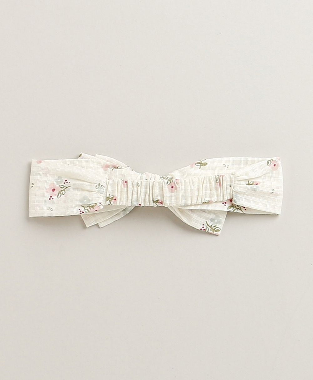 Sweetlme By AS Sweet Blossom Ruffle Organic Cotton Dress & Bloomer Set with Hairband - Off White