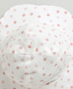 Soft Rose Garden Hat - White