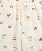 Zoom Safari Cotton Double Cloth Co-ord Set -  Off-White