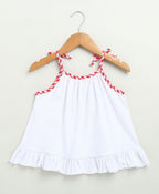 Koala Print Co-ord Set - White & Red