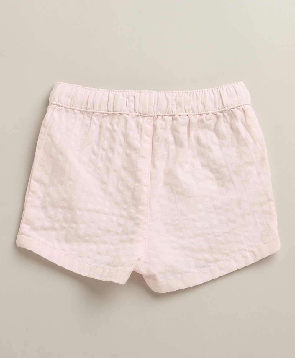 The Sunset Safari Cotton Co-ord Set - White & Pink