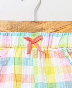 Multicoloured Checks Shorts - Multicoloured