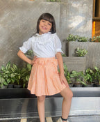 Ruffled Blouse - White