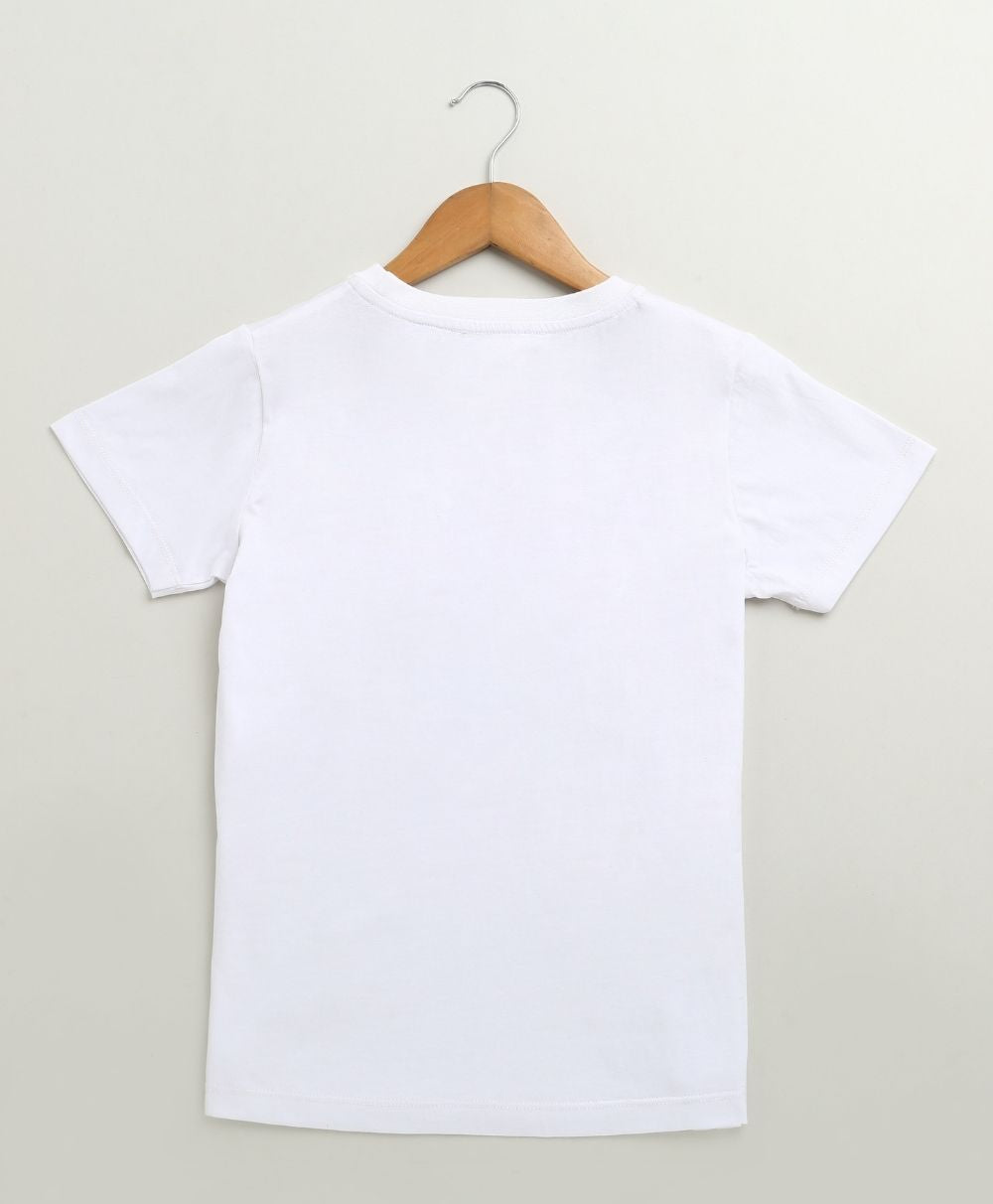Awesome Future Cotton T-shirt Streetwear - White