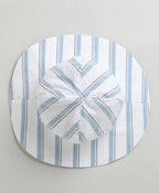 Unisex Skyline Stripe Sun Hat - Blue & White
