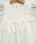 Little Angel White Party Dress- White