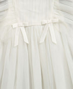 Little Angel White Party Dress- White