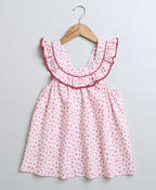 Stylish Floral Print Top And Shorts Coord Set - Pink
